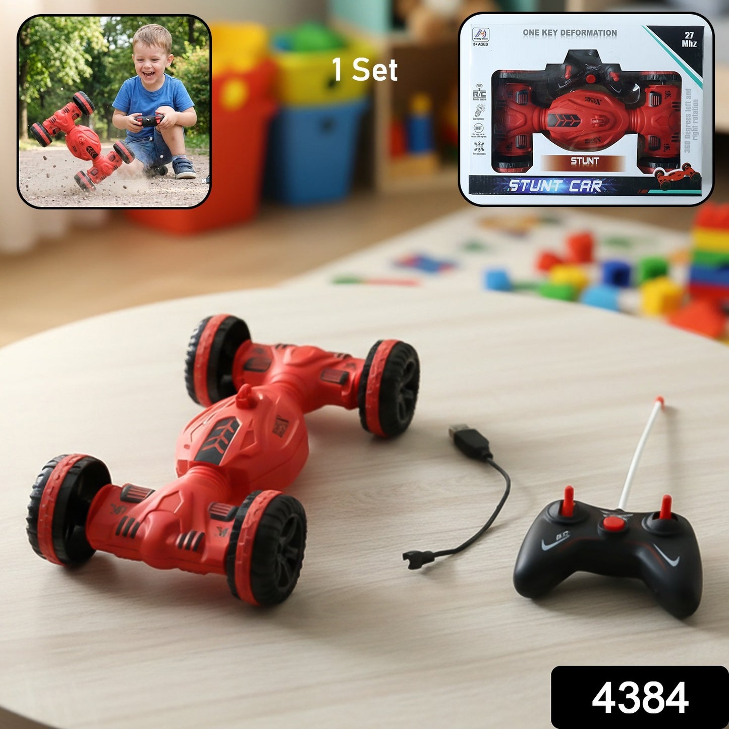 RC Stunt Car Toy