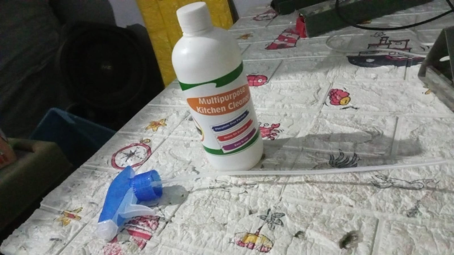 रसोई क्लीनर स्प्रे तेल और ग्रीस दाग हटानेवाला स्टोव और चिमनी क्लीनर स्प्रे गैर-ज्वलनशील गैर विषैले मैजिक डीग्रीजर स्प्रे रसोई गैस स्टोव सफाई स्प्रे के लिए (लगभग 500 एमएल)