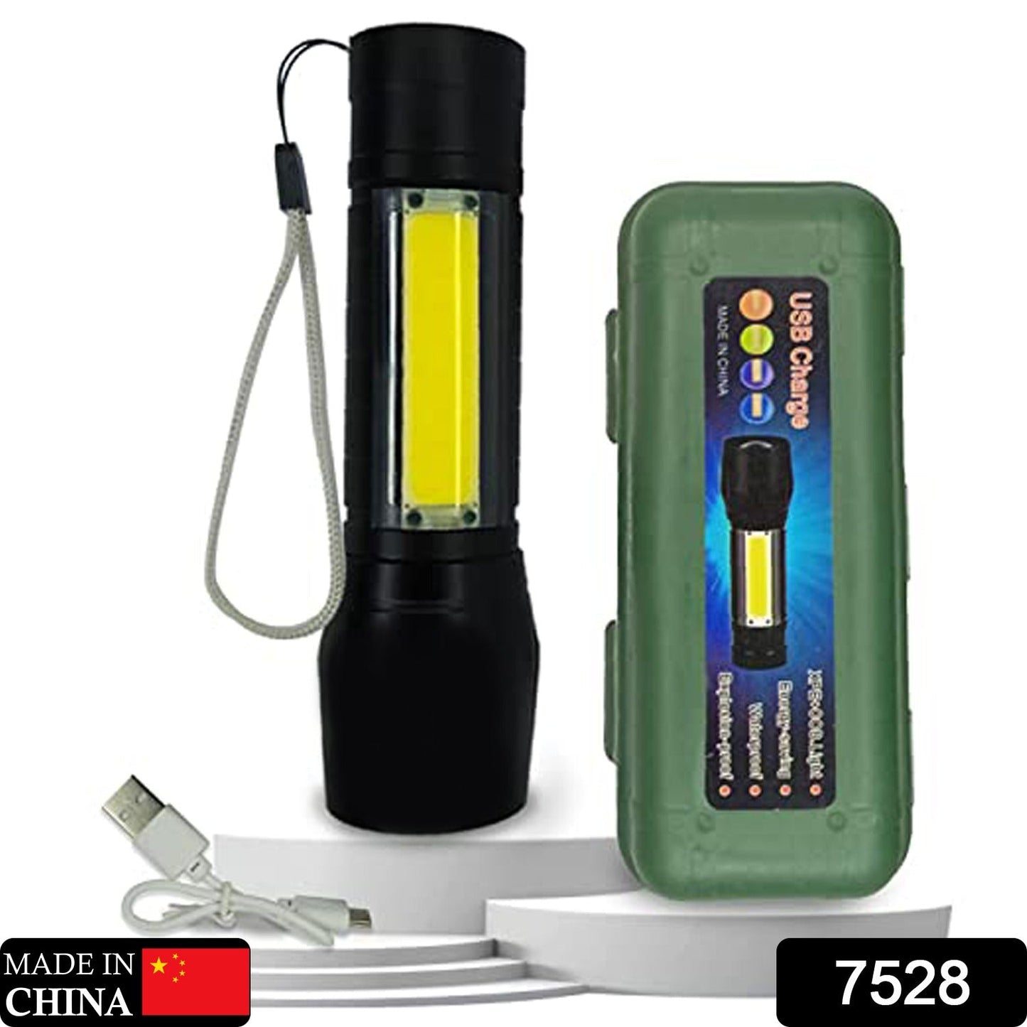 DeoDap Mini Search Rechargeable LED Flashlight - specs