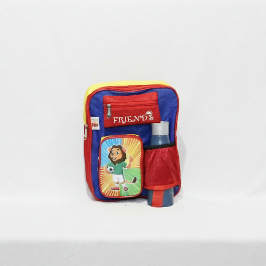 Durable Kids School Backpack Set Multicolor- Fun Design for Elementary Students