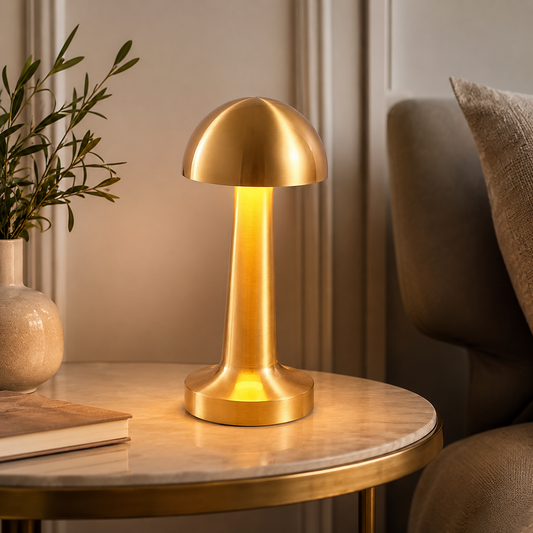 LED Table Lamp – Touch Control, Portable & Dimmable Metal Desk Light