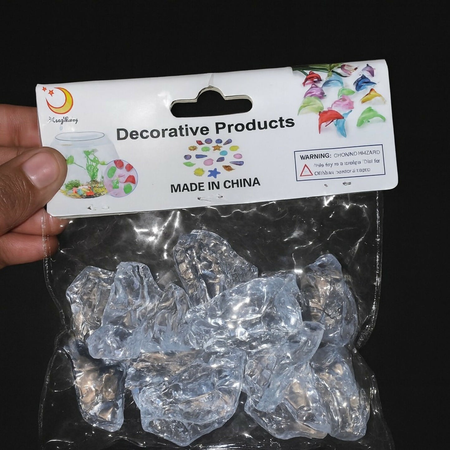 Clear Acrylic Ice Cube Replicas – Realistic Fake Ice Cubes Photography, Display &