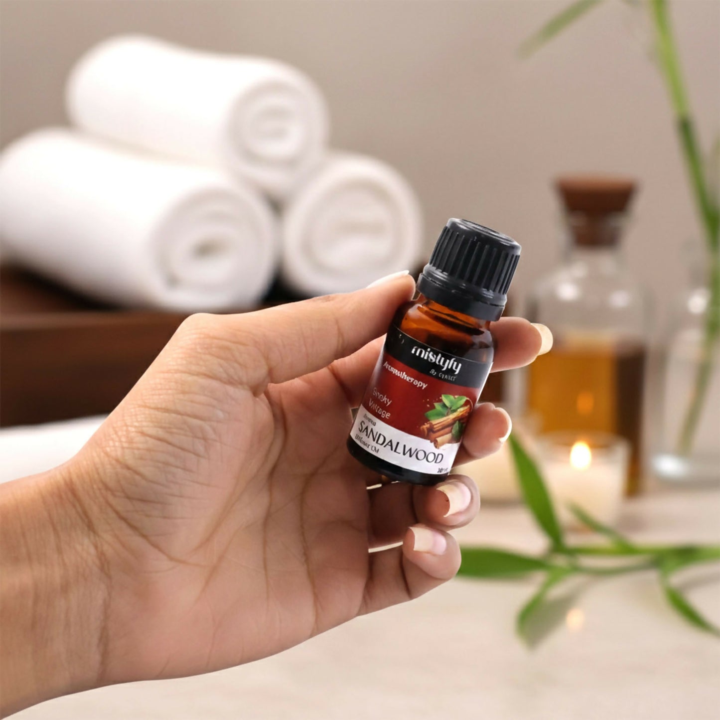 Eyelet Aromatherapy Sandalwood Diffuser Oil Smoky Vintage Aroma Oil (10ML)