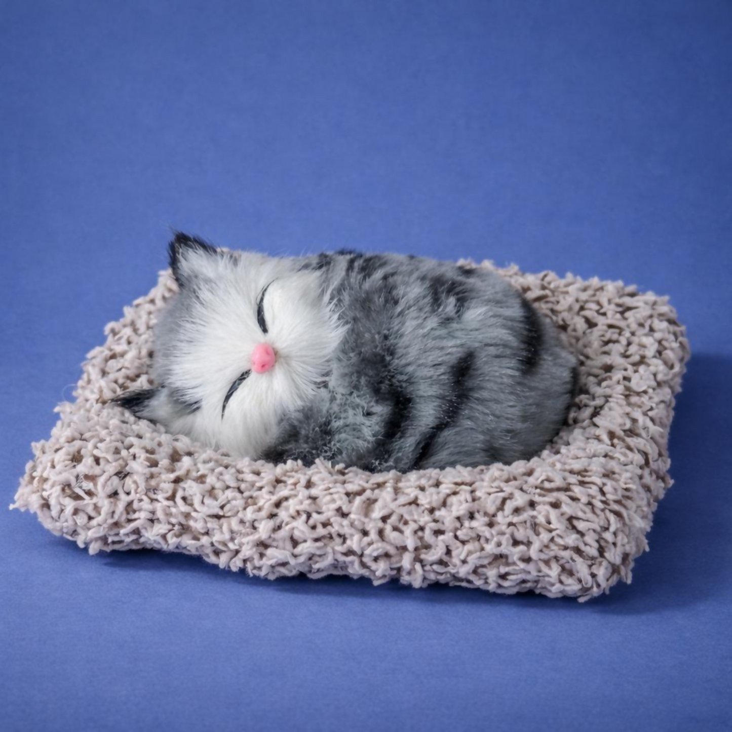 Cute Sleeping Cat Car Dashboard Decor Soft Plush Showpiece