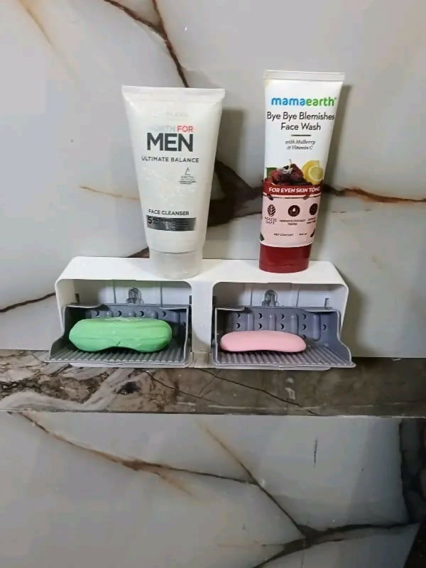 Bathroom Soap Dish Dispenser Drainage
