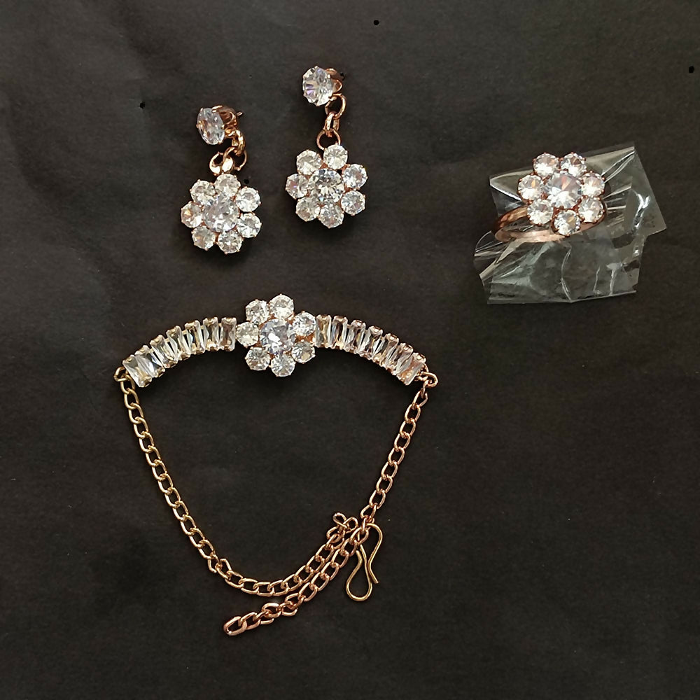 Premium AD Floral Bracelet Combo Perfect For Gifting