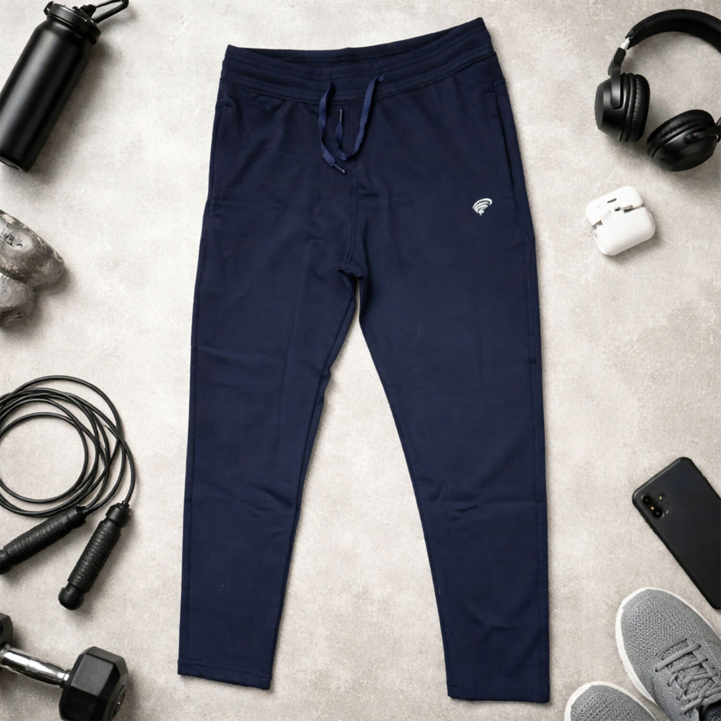 Men’s Premium Stretch Sports Track Pants – Slim Fit Gym & Casual Wear