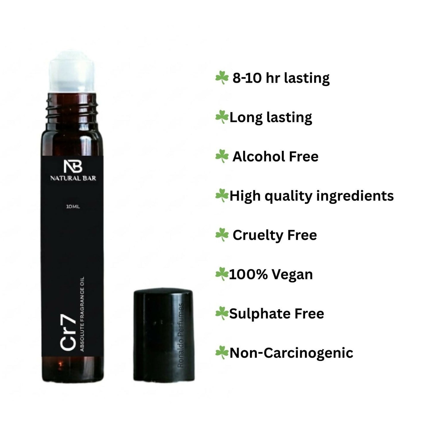 CR7 Luxury Attar Roll On Long Lasting Non Alcoholic Perfume (10ml)