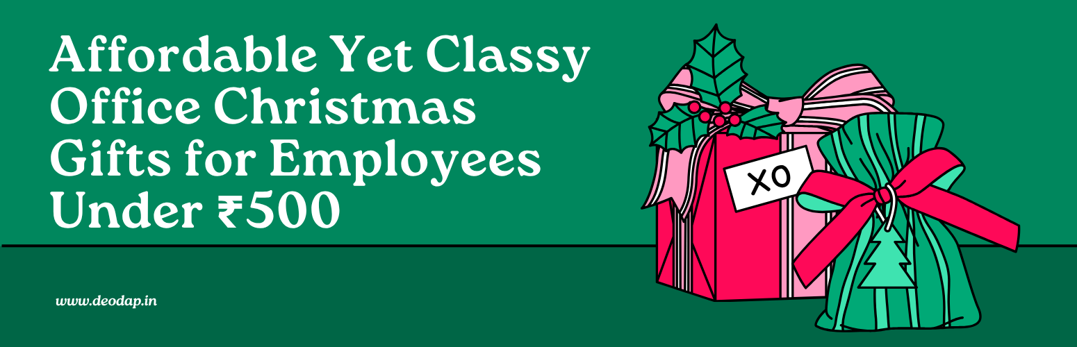 Affordable Yet Classy Office Christmas Gifts for Employees Under ₹500