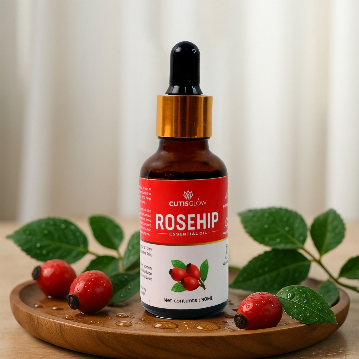 Eyelet Rosehip Essential Pure & Natural Skin Care Oil (30ml)