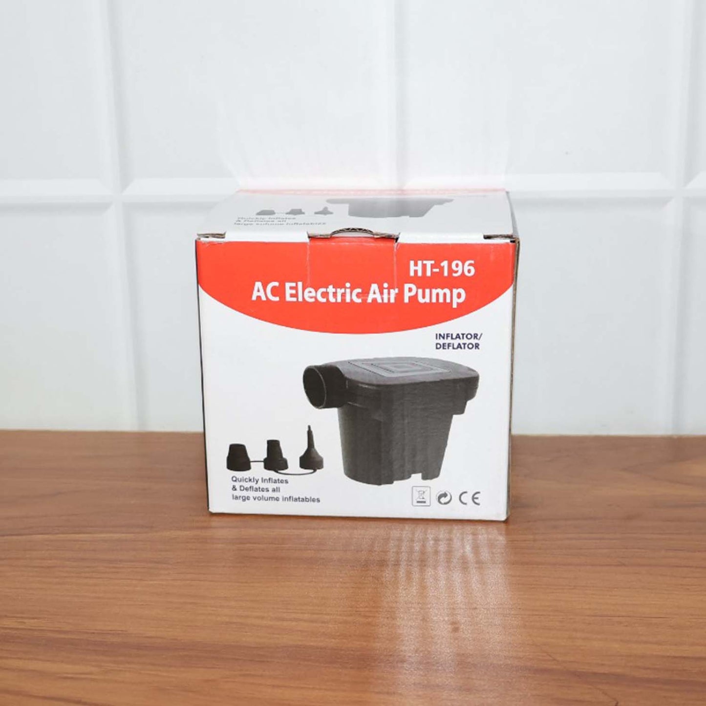 બોલ માટે 9080 ઇલેક્ટ્રિક એર પંપ, બલૂન (3 નોઝલ)