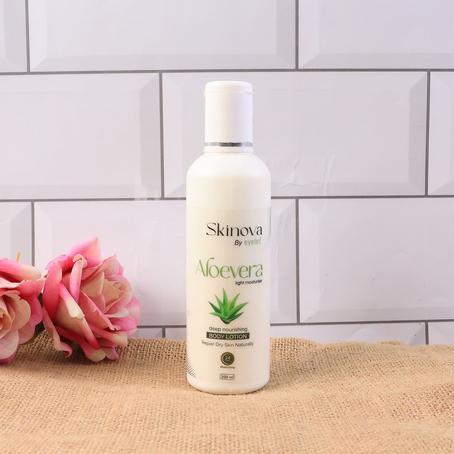 Eyelet Aloe Vera Body Lotion 200ml – Deep Nourishing Moisturizer Soft & Hydrated Skin
