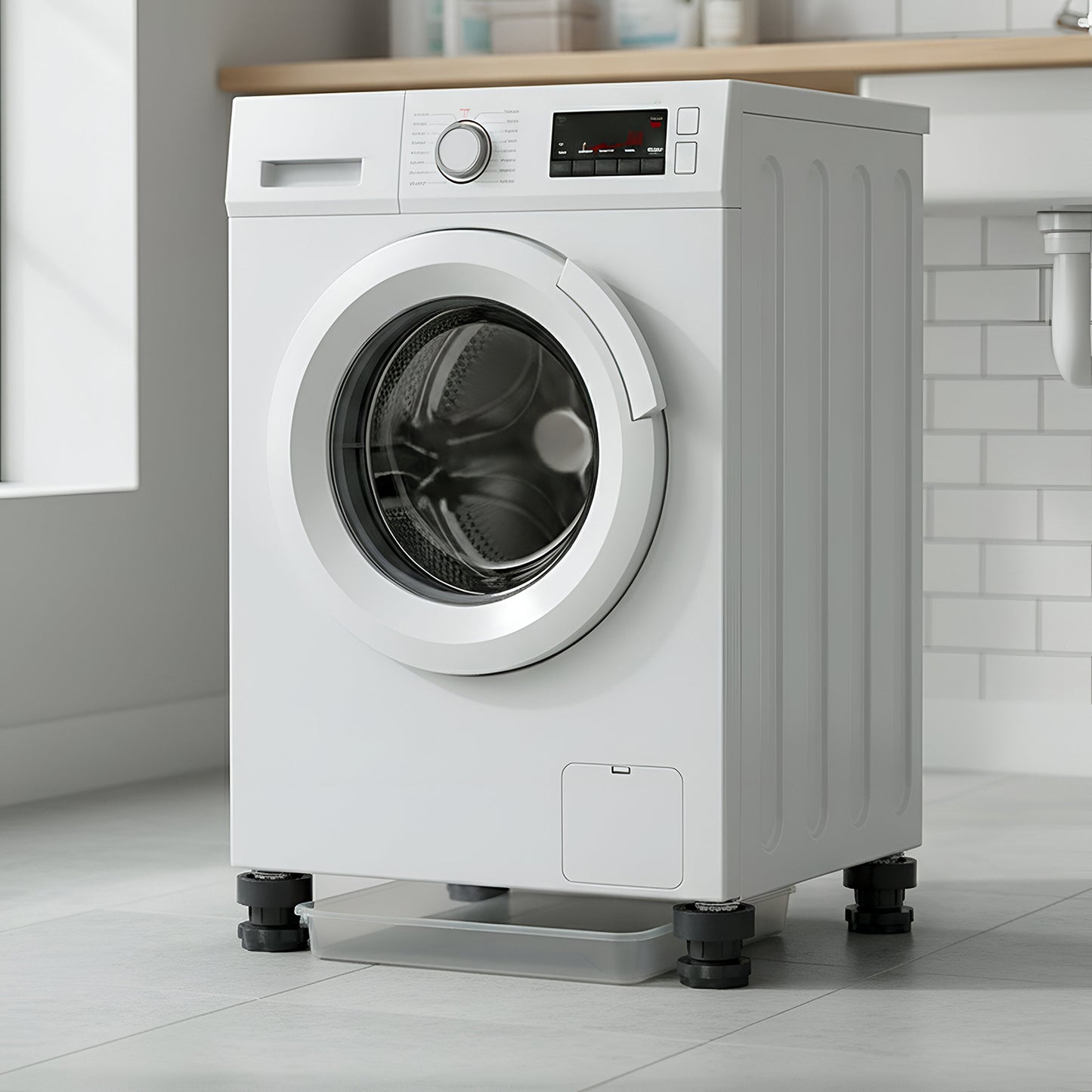 Adjustable Multipurpose AntiVibration For Appliances (Set of 4Pc)