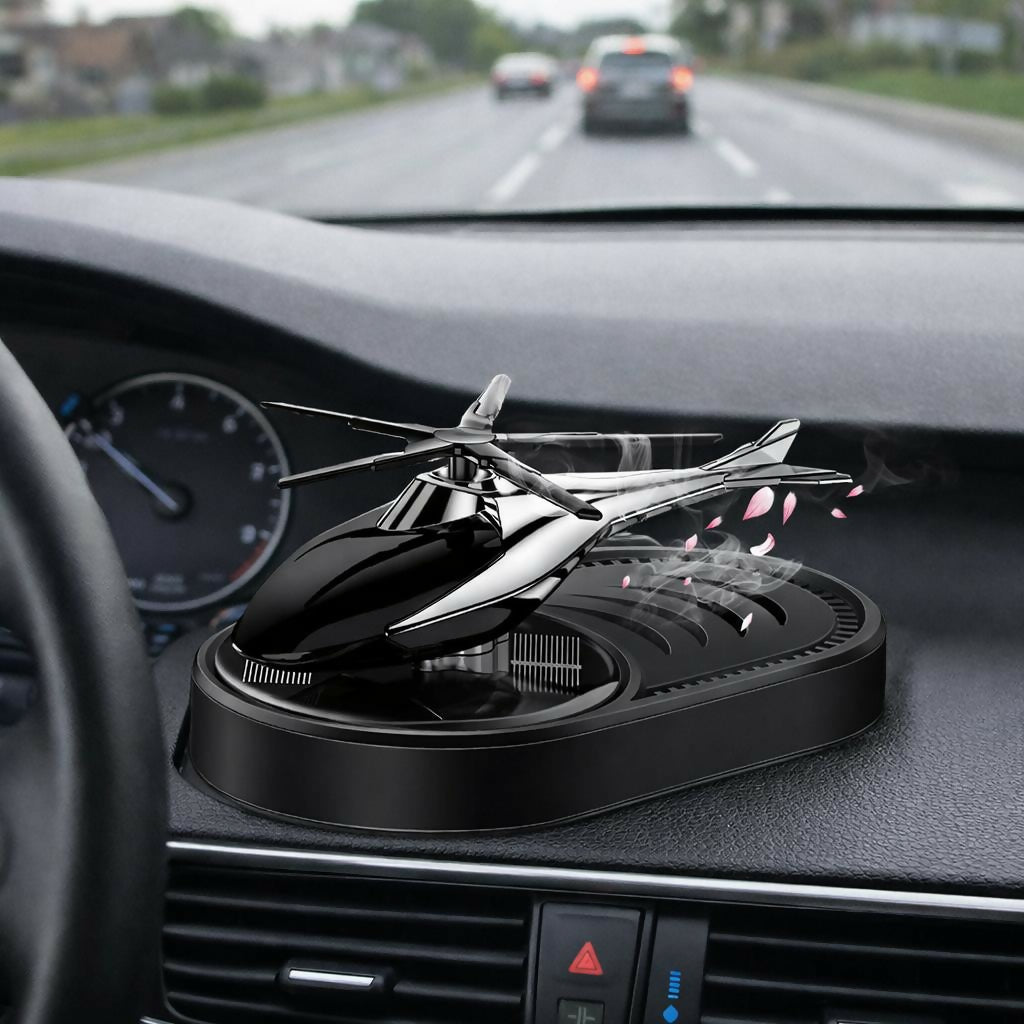 Portable Car Air Purifier with 360° Airflow for Fresh & Clean Interiors