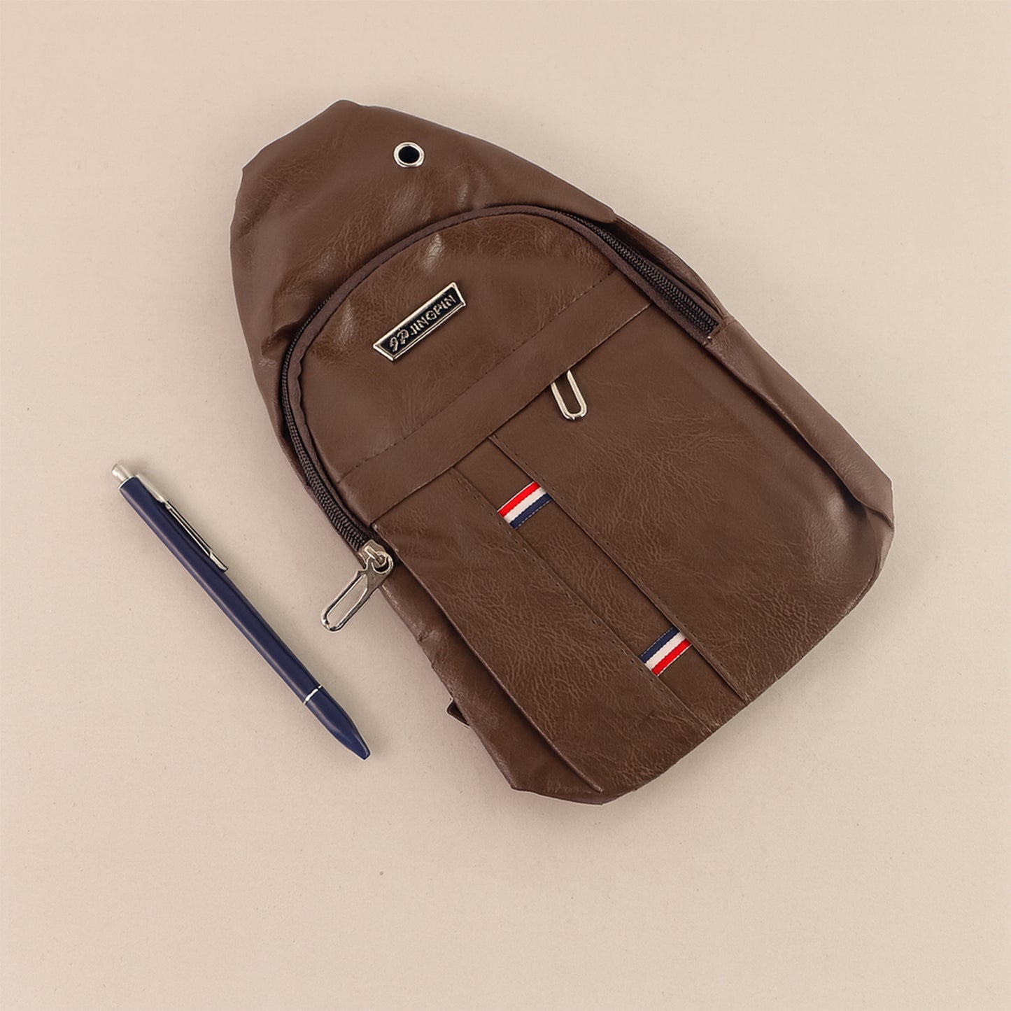 वाटरप्रूफ एंटी थेफ्ट क्रॉस-बॉडी फैनी पैक कमर बैग, कंधे बैग छाती पुरुषों कैज़ुअल फैशन यूएसबी चार्जिंग ईयरफ़ोन हुक स्लिंग ट्रैवल बैग (1 पीस)