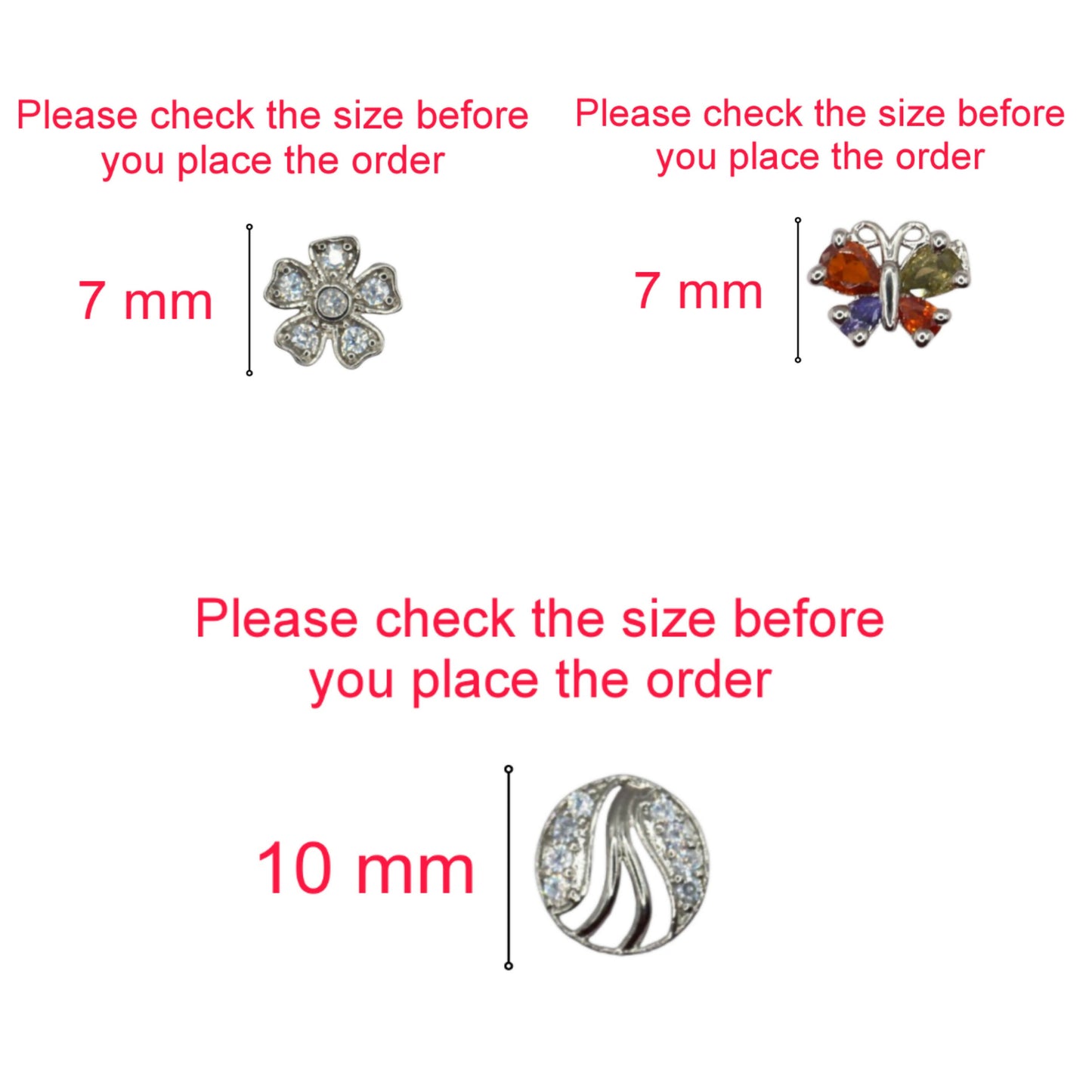 Modern round cluster zircon stud earrings with artistic metal setting and white stones