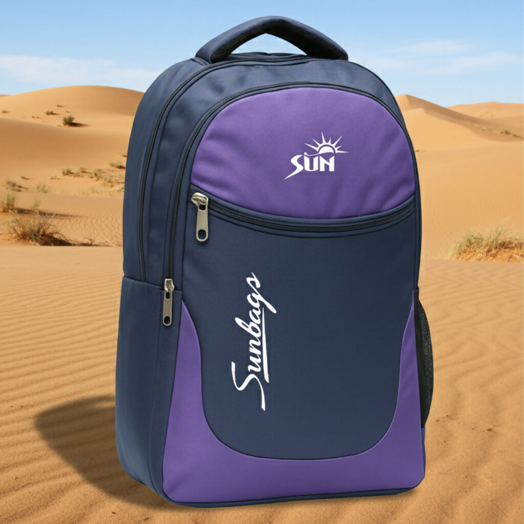 Stylish Sunbags Backpack – Durable Multicolor Backpack / School Bag | Stylish Backpack for Men & Women | Multiple Compartments