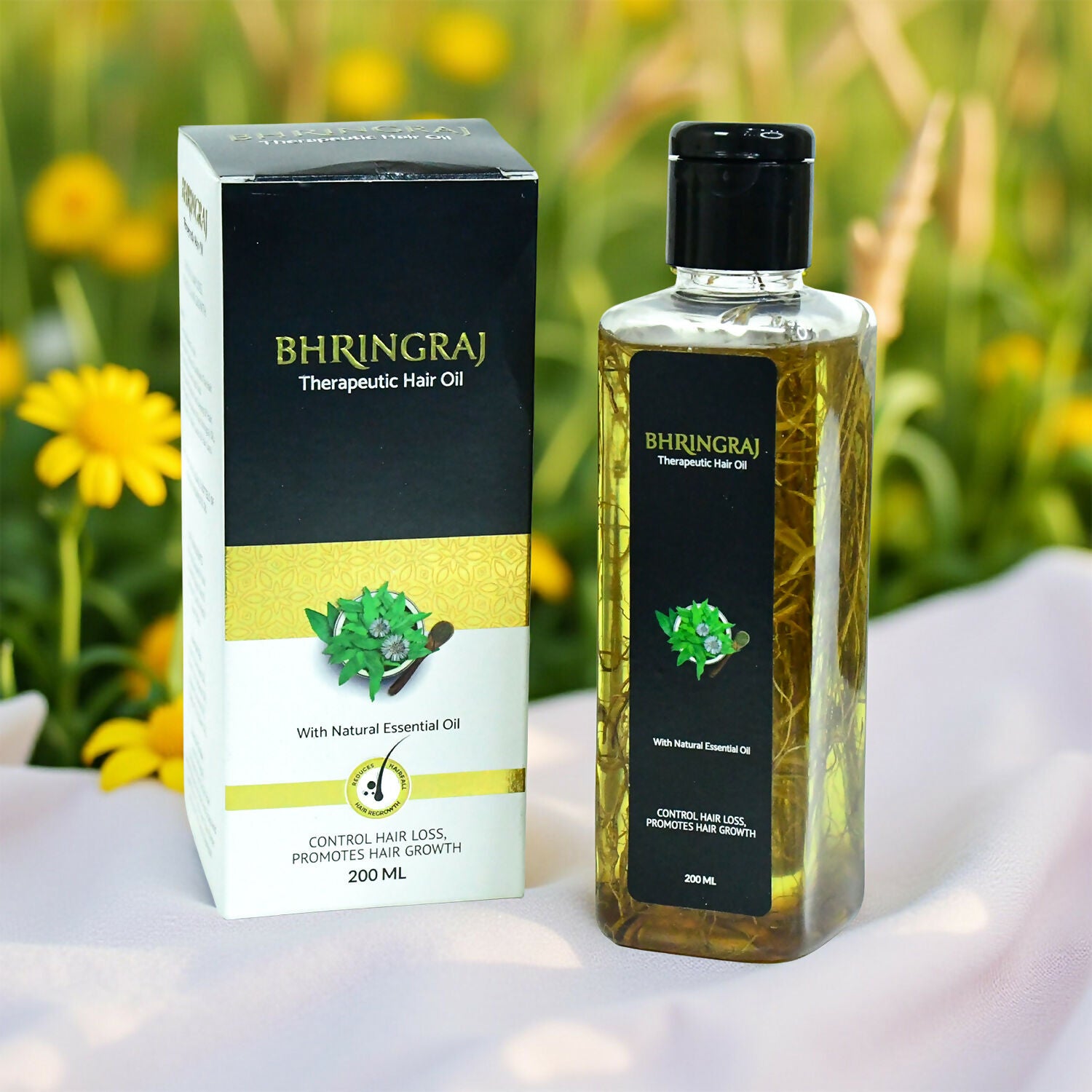 Bhringraj Therapeutic Hair Oil 02