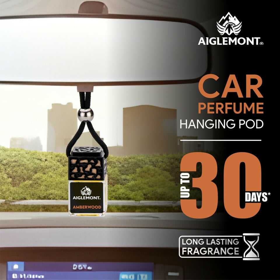 Amberwood Car Perrfume Ad Lasting