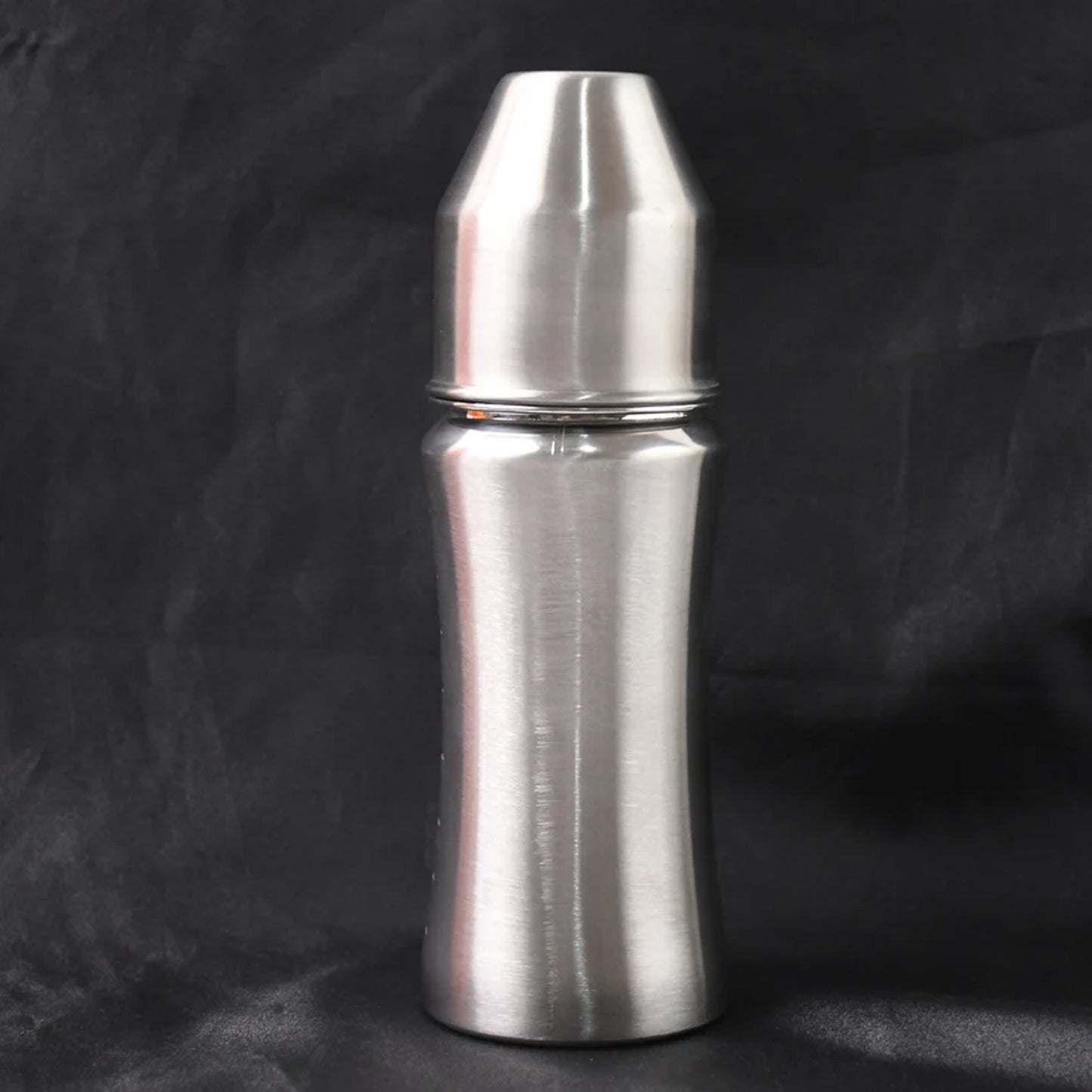 Stainless Steel Baby Bottle – 250ml Anti-Colic Nipple