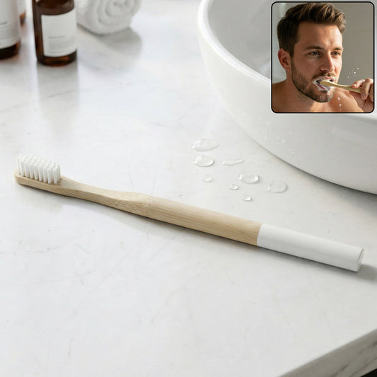 Biodegradable Bamboo Toothbrush Soft Bristle (1 Pc)