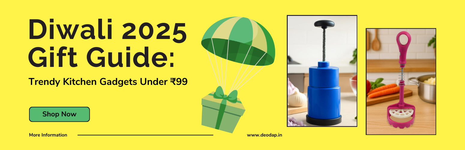 Diwali 2025 Gift Guide: Trendy Kitchen Gadgets Under ₹99