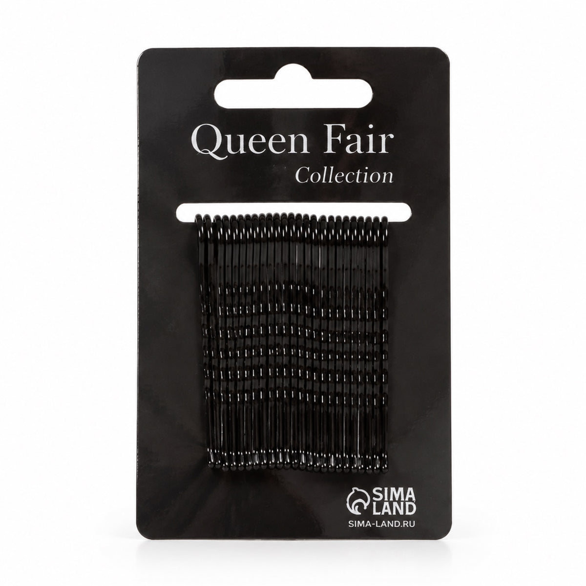 Metal Bobby Hair Pins with Wavy Grip and Rounded Tips for Everyday Styling (25 Pc)