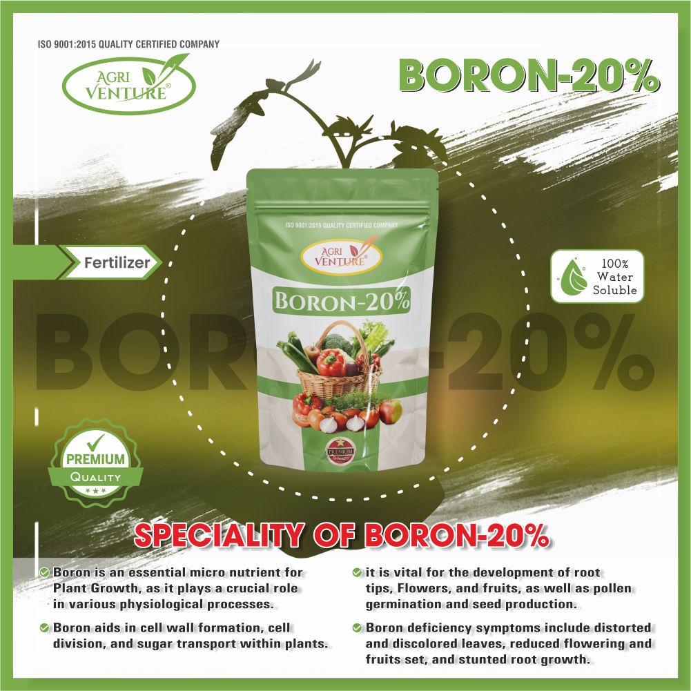 Chemical composition: Boron 20% (450GM)