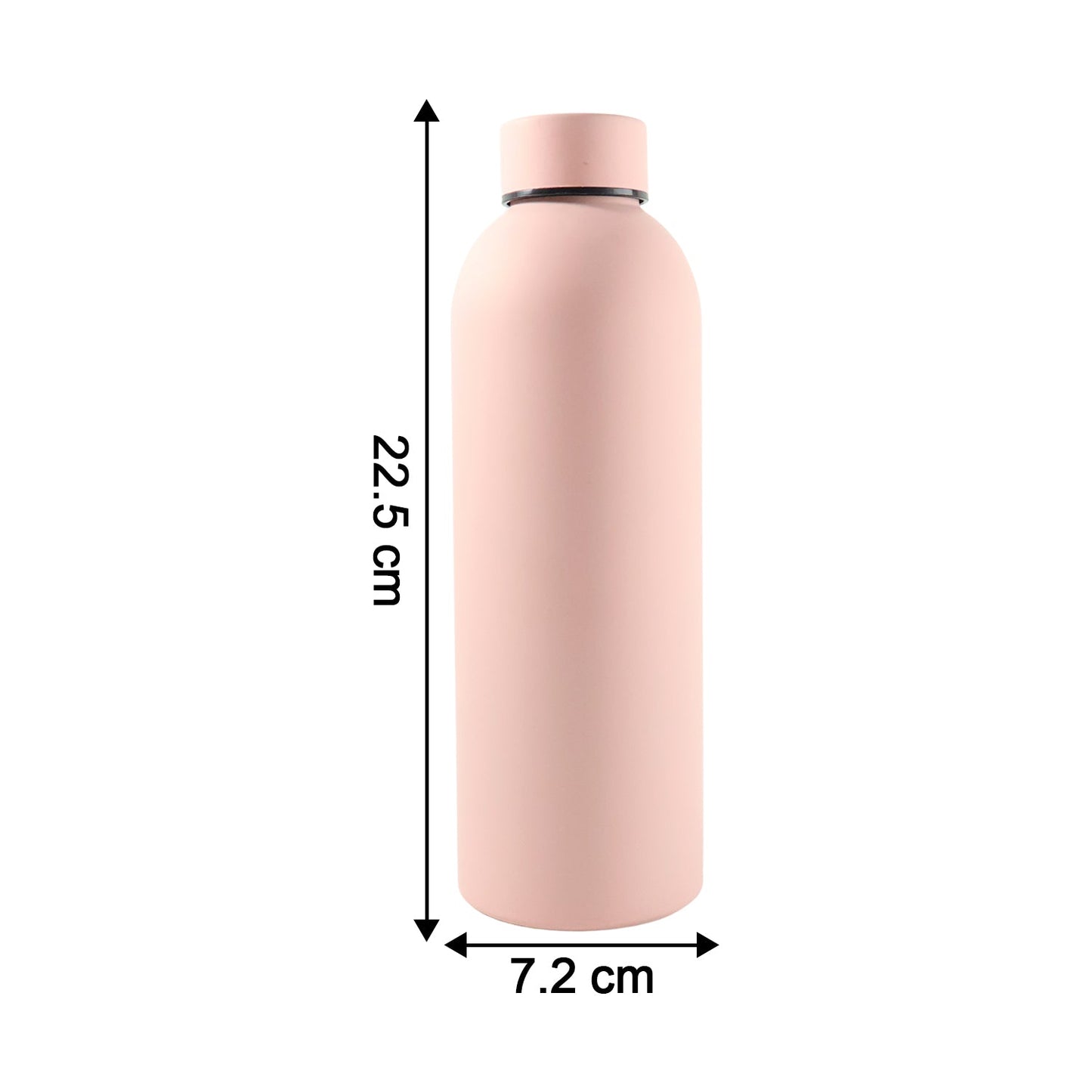Customize Stainless Steel Double Wall Vacuum-Insulated Drink Water (Pink / 500 ML Approx)