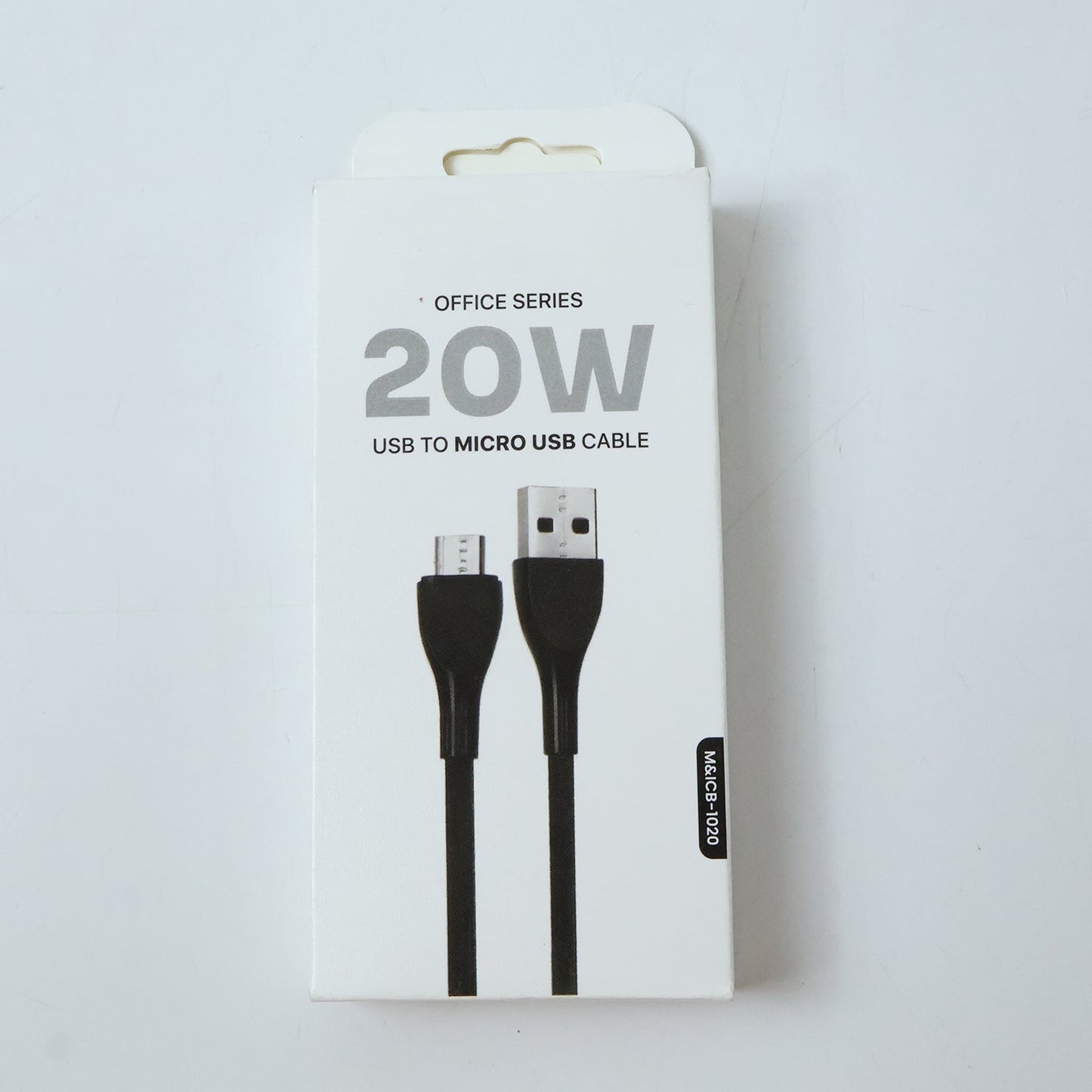 Office Series 20W USB to Micro USB Fast Charging Cable (1 Pc)