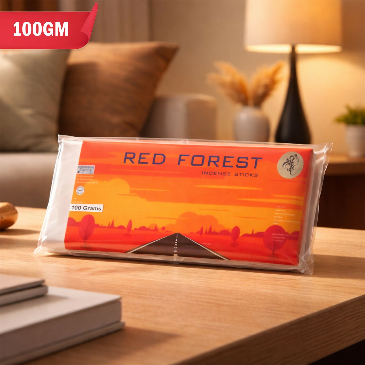 Red Forest Fragrance scented Stick Agarbatti Natural Incense Sticks for Pooja