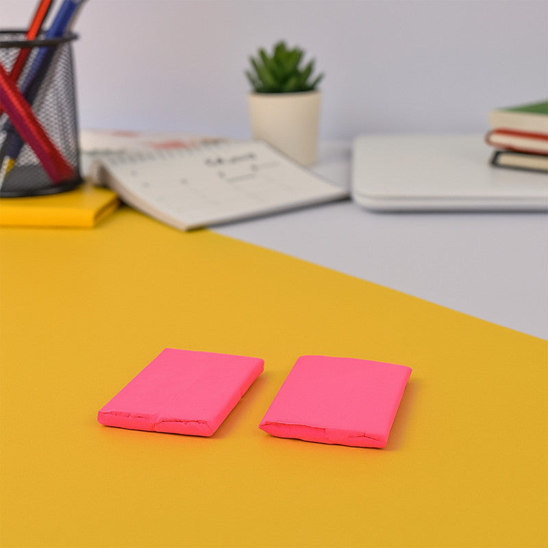 Camlin Modelling Clay – 150 gm Pink Color Soft and Reusable Clay for Creative Crafting