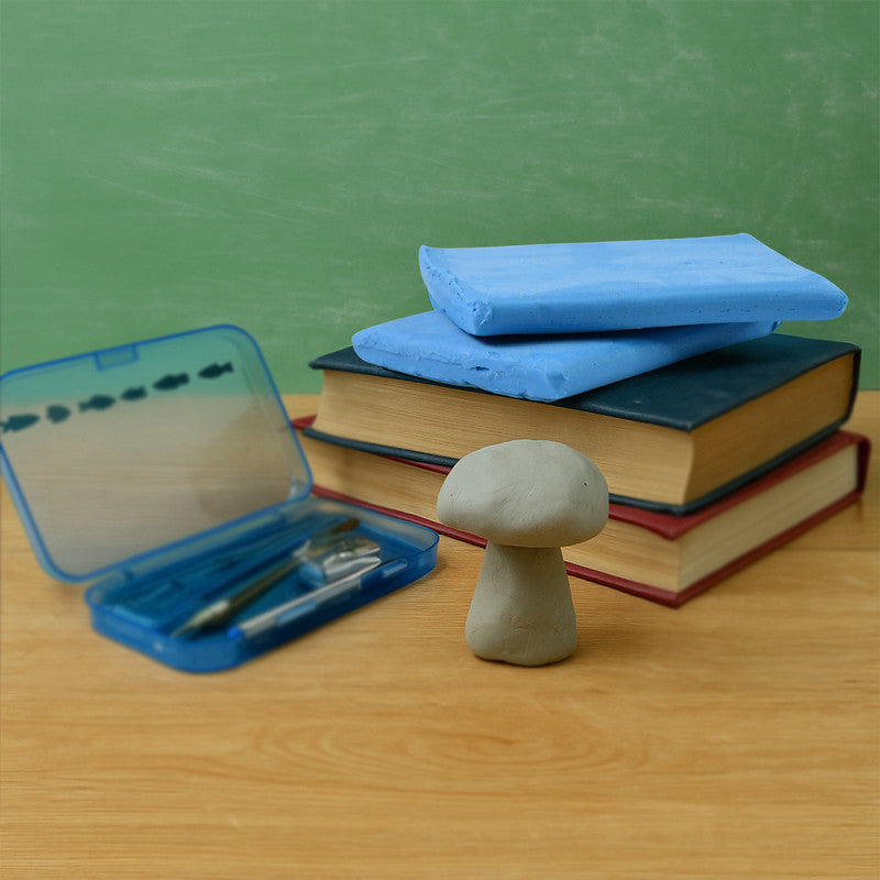 Camlin Modelling Clay – 150 gm Blue Color Soft and Reusable Clay for Creative Crafting