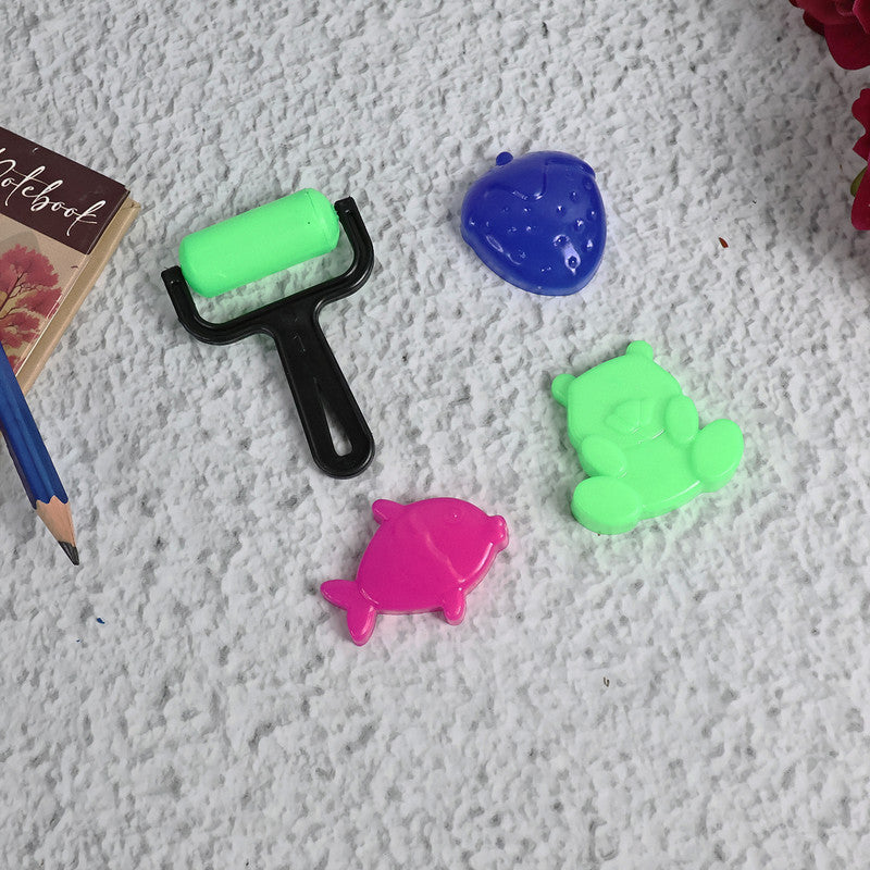 Camlin Play Dough – 12 Assorted Shades, Non-Toxic Soft Modelling Clay with Tools for Kids’ Creative Play – Bucket Pack