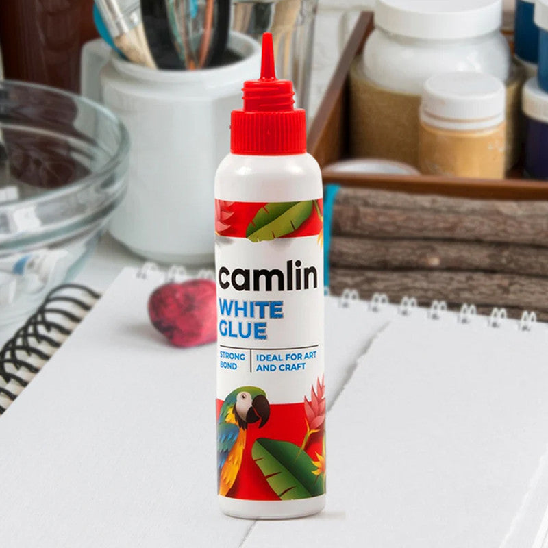 Camlin White Glue 22.5 gm – Strong Bond Adhesive for Art, Craft & School Projects