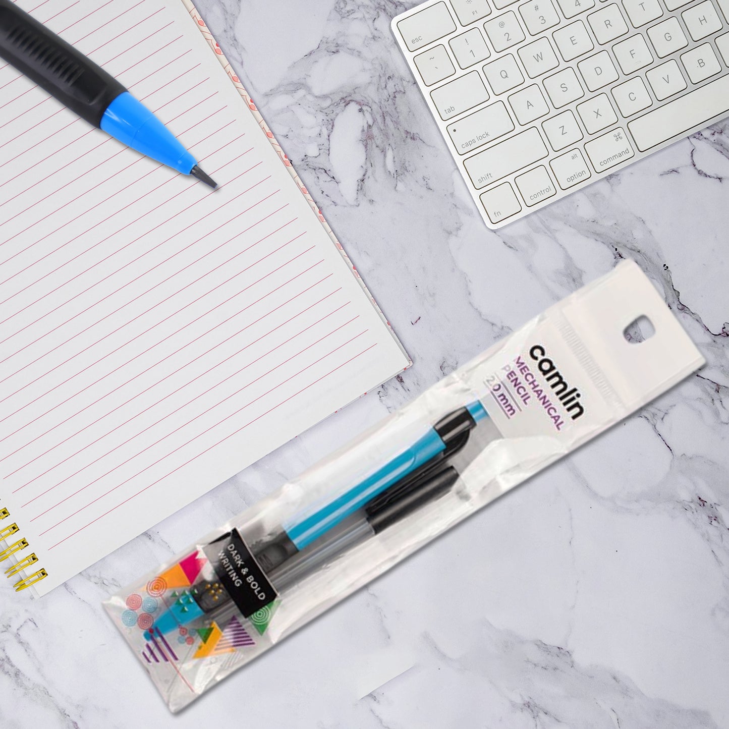 Camlin Mechanical Pencil 2.0mm with Dark & Bold Writing – Easy to Sharpen