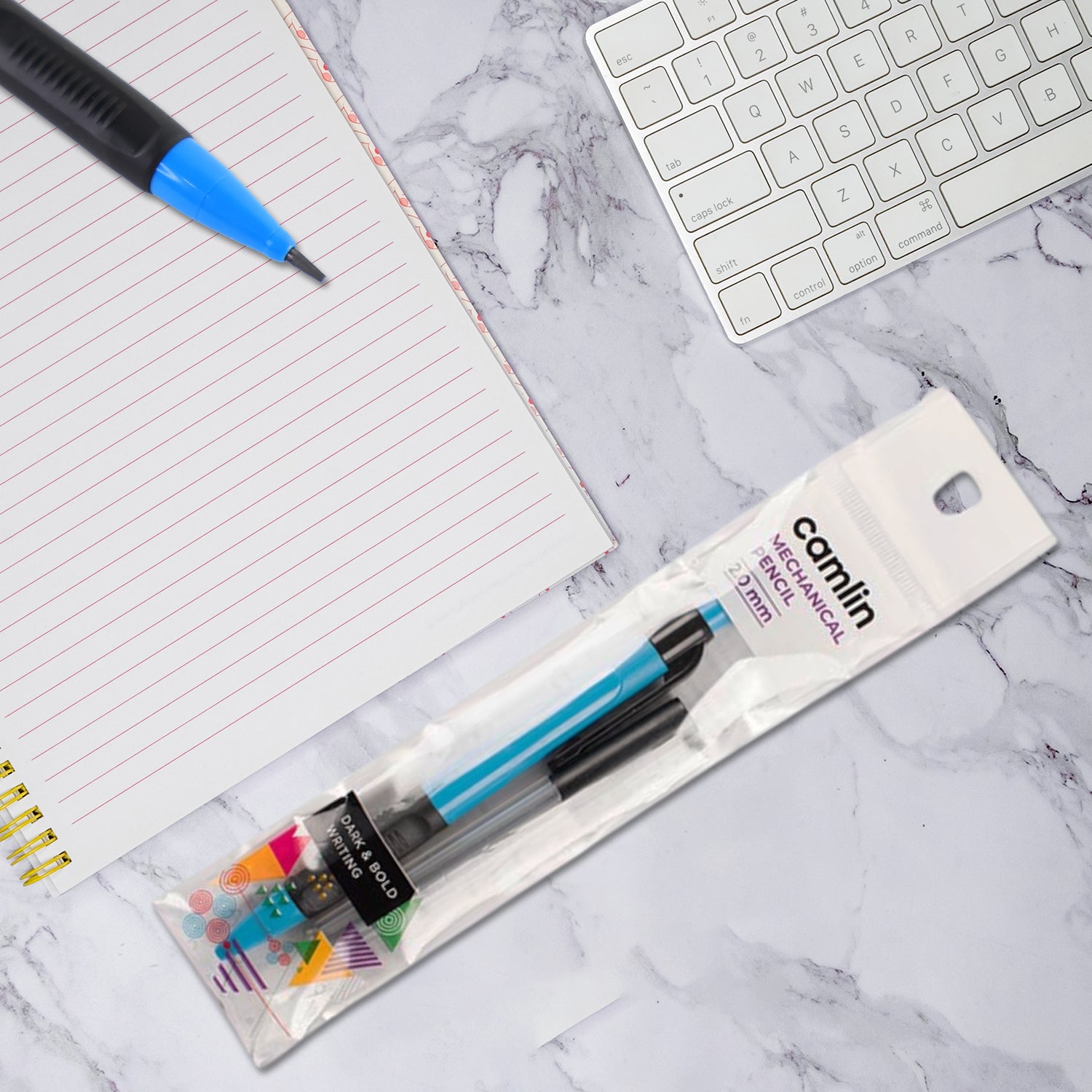 Camlin Mechanical Pencil 2.0mm with Dark & Bold Writing – Easy to Sharpen