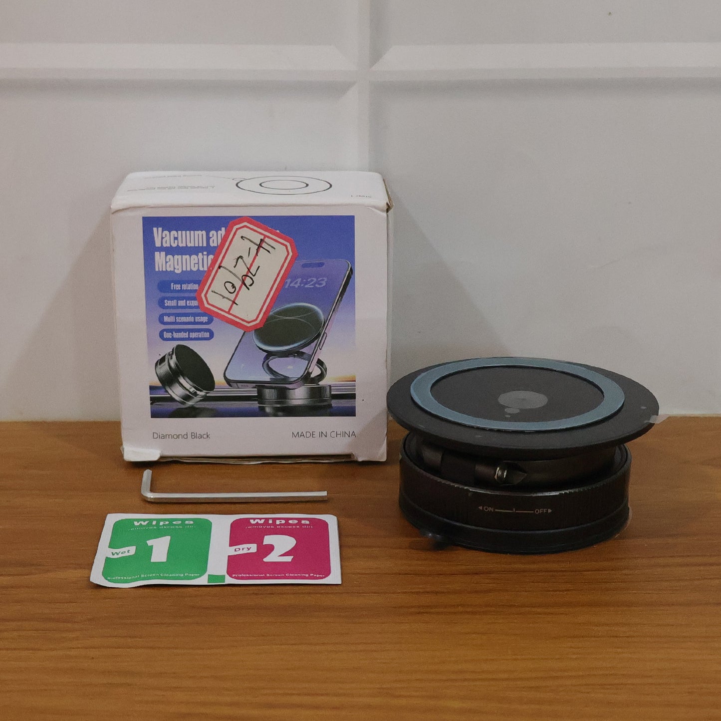 360° Rotatable Magnetic Mobile Phone Holder Stand (1 Pc)