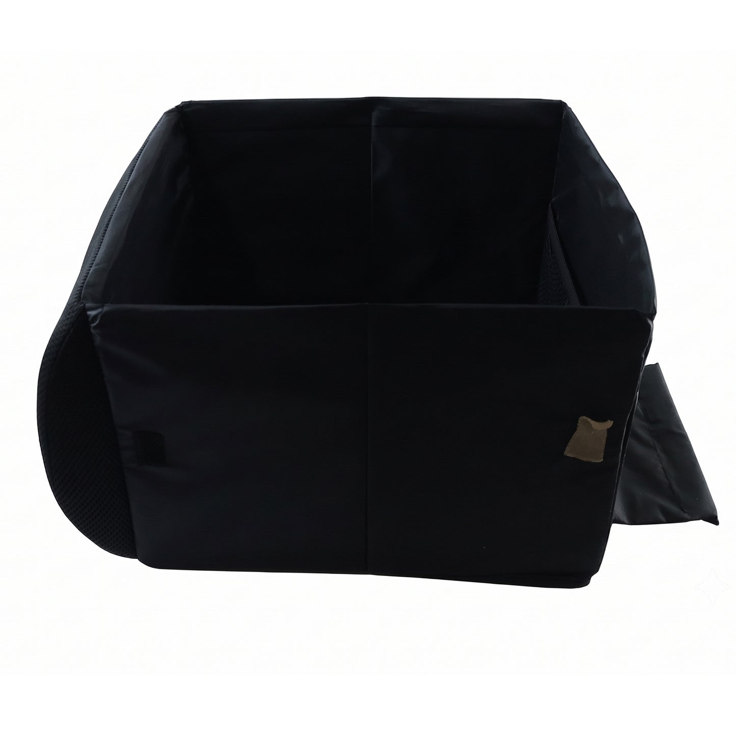 Foldable Car Organizer Box, Front Seat Storage with Fold-Out Armrest Cushion (1 Pc)