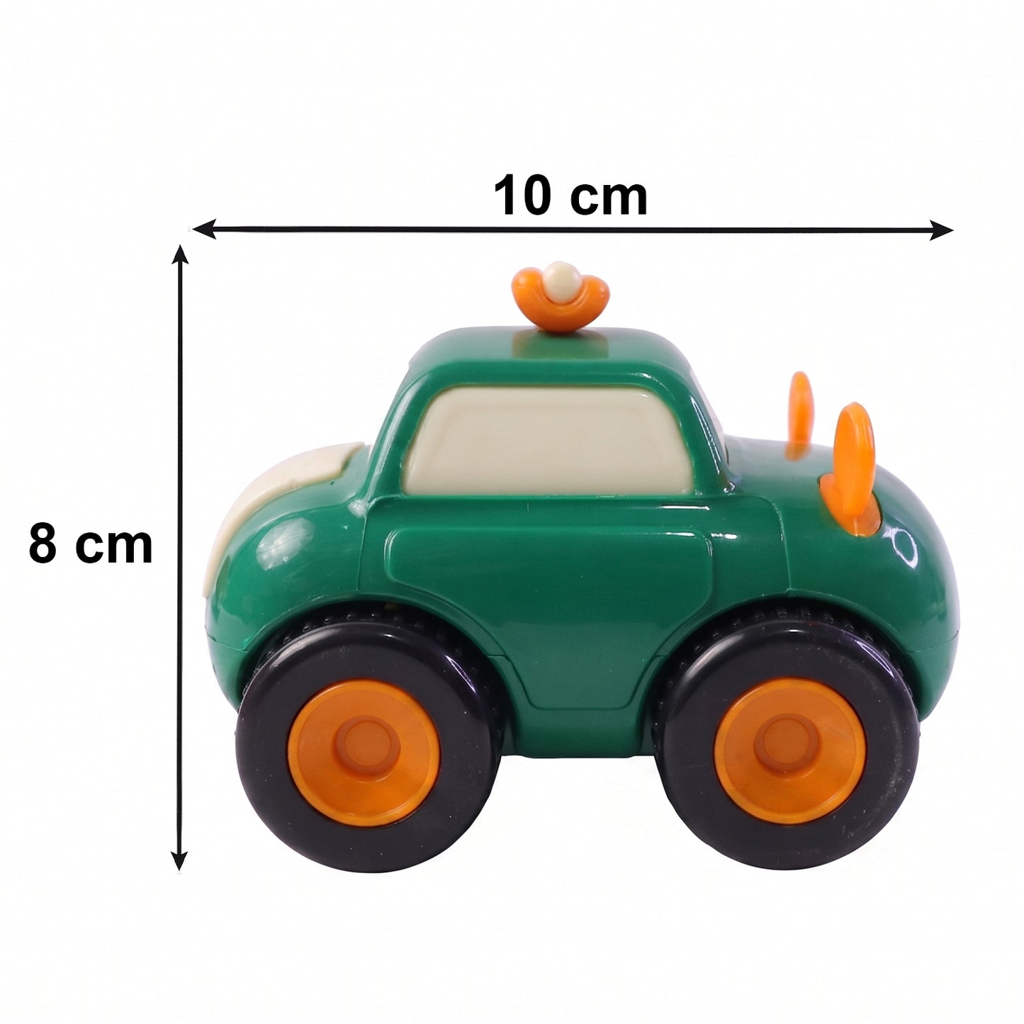 Funwoods Animal Cartoon Pull-Back Toy Car Set Pack 4 Pc