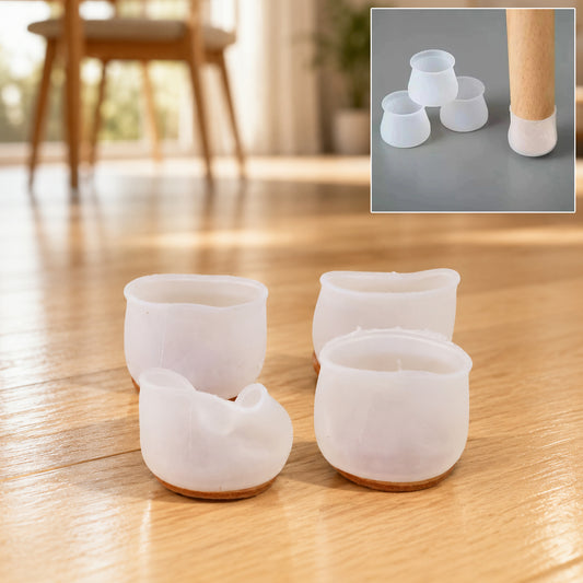 Premium silicone furniture feet pads on chair legs
