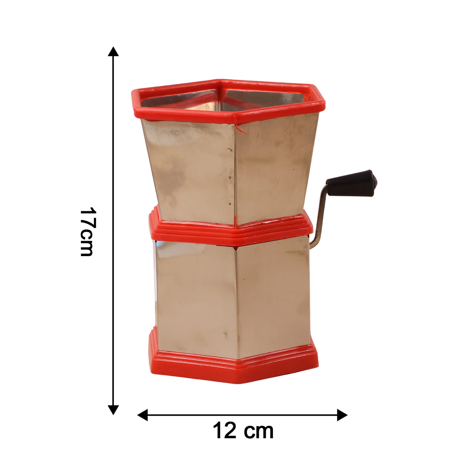 Manual Hexa-Style Hand-Operated Chilli Cutter (1 Pc)