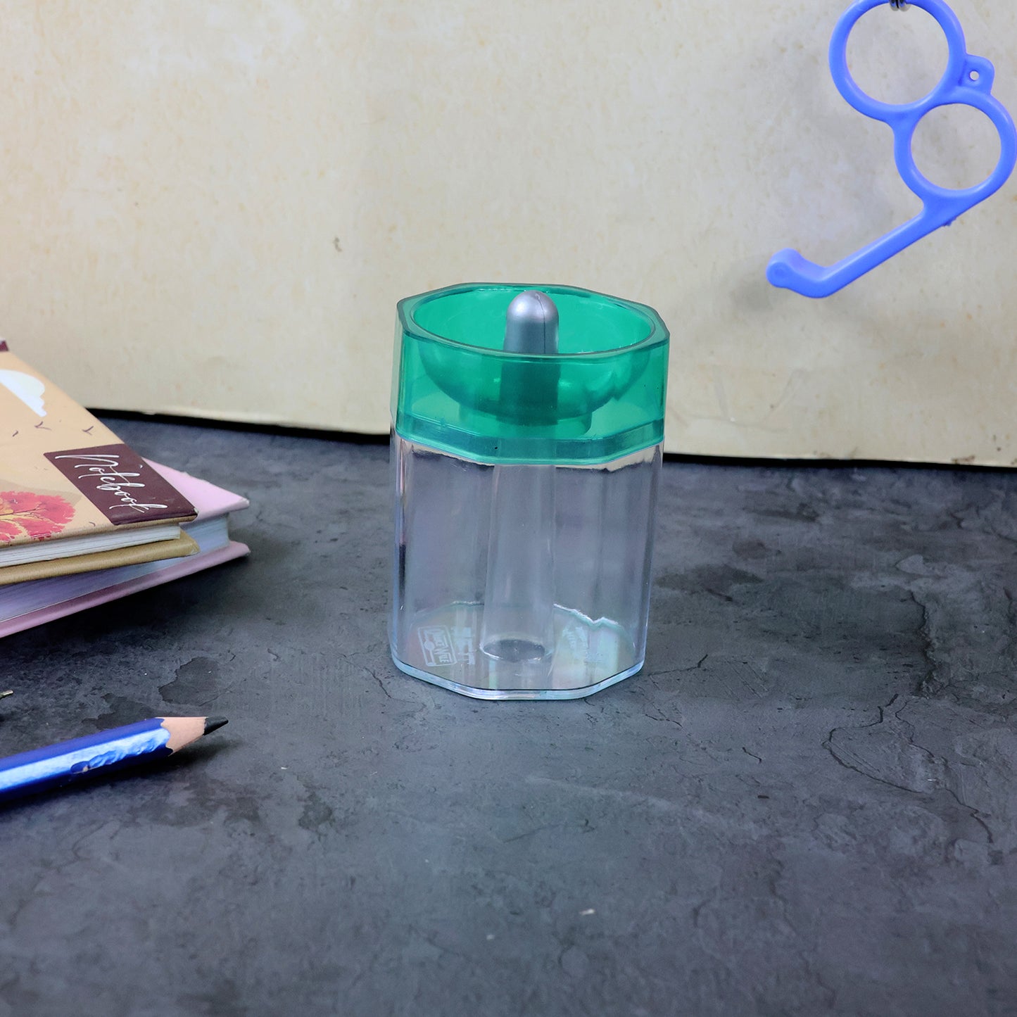 Officemate Magnetic Pin & Clip Dispenser – Compact Organizer for Office, School & Home Use