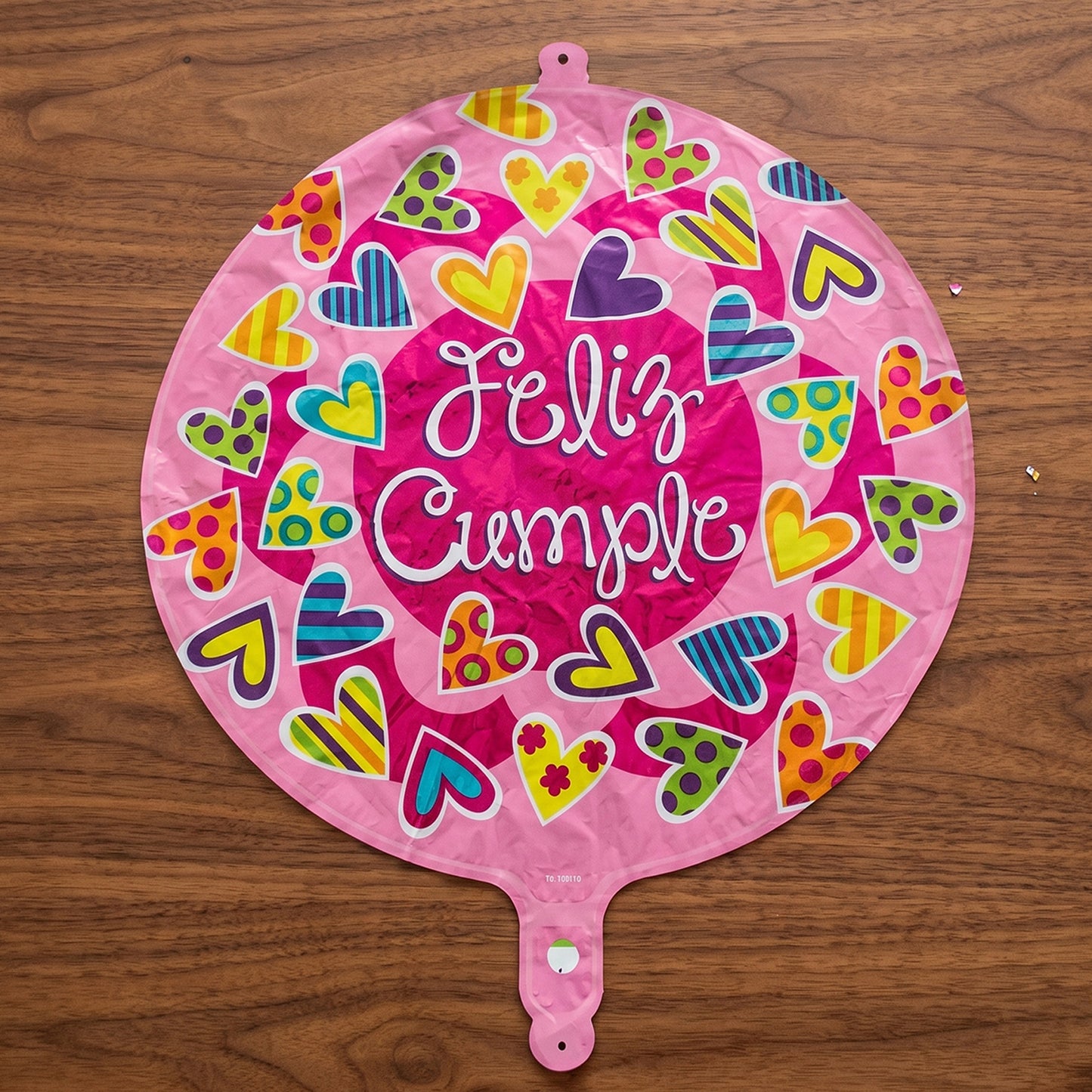 Foil balloon photo corner decor