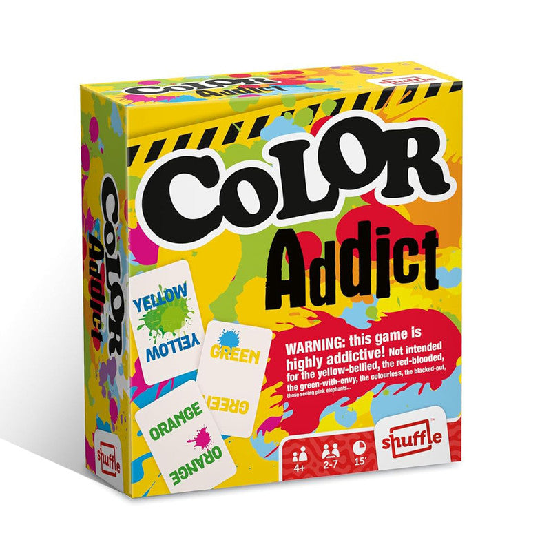 Color Addict Fast-Paced Colour Matching Family Card Game