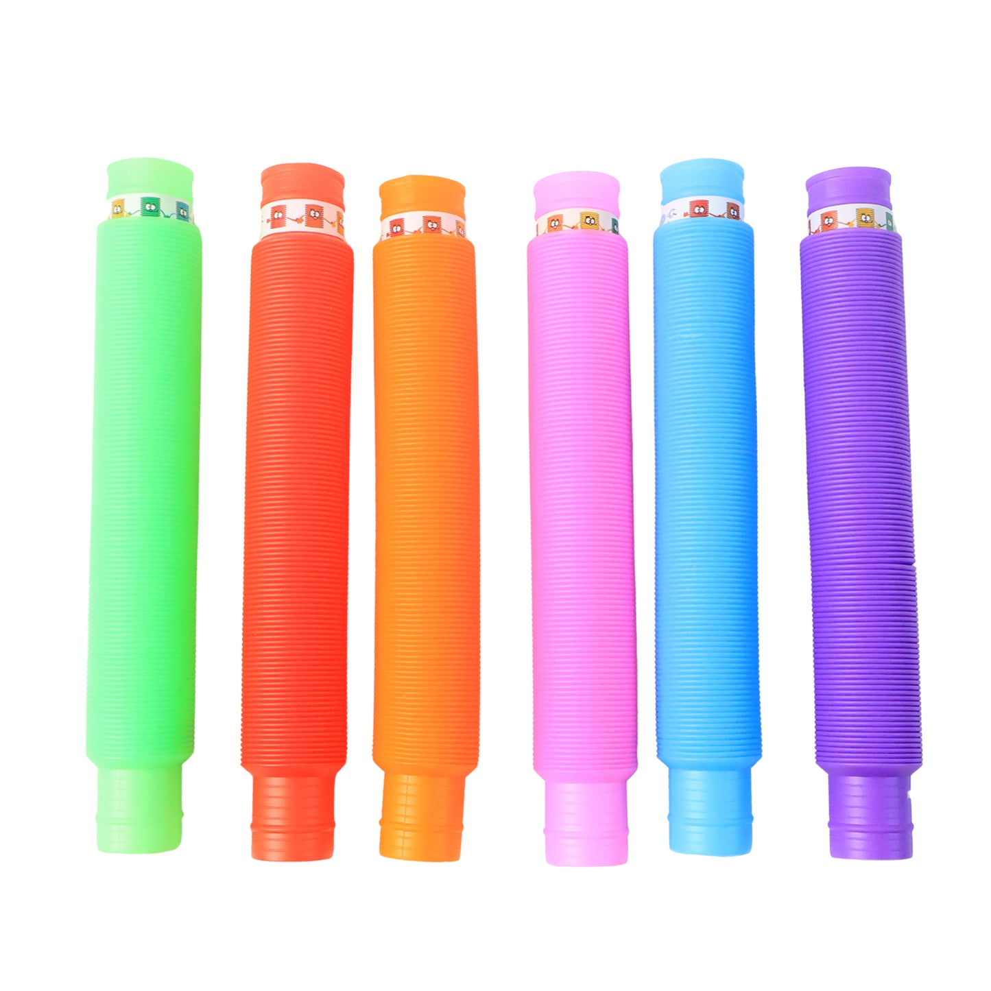 LED Glow Pop Tube Fidget Toy (Mix Color / 1 Pc)