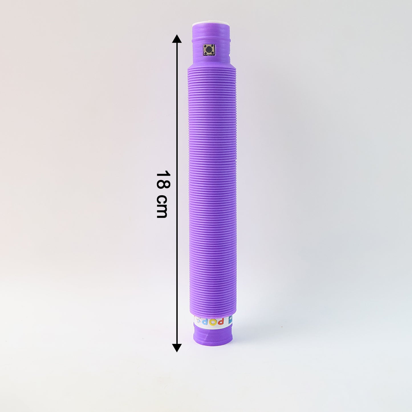 LED Glow Pop Tube Fidget Toy (Mix Color / 1 Pc)