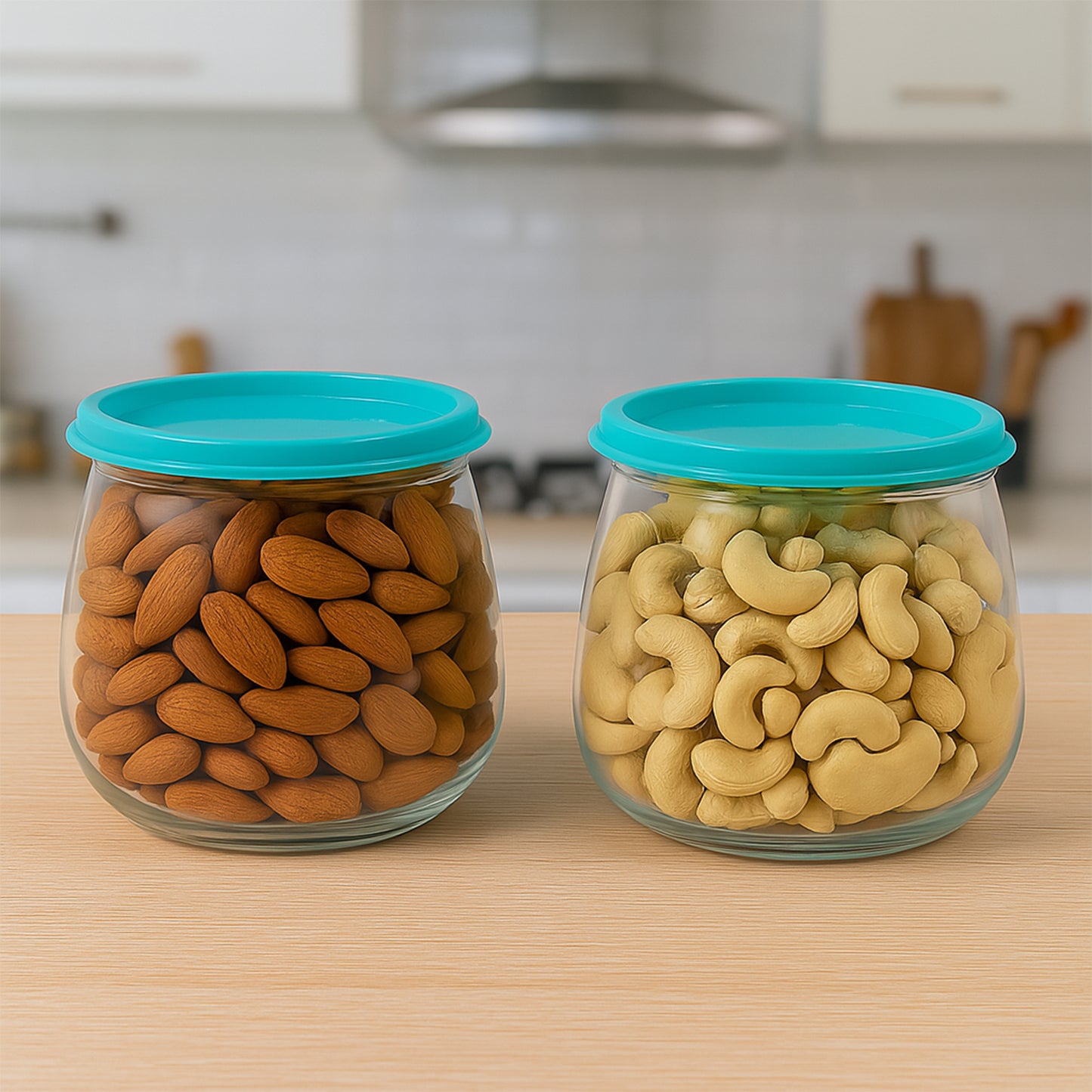 Airtight Storage Containers Set Approx 900ML (2 Pc)