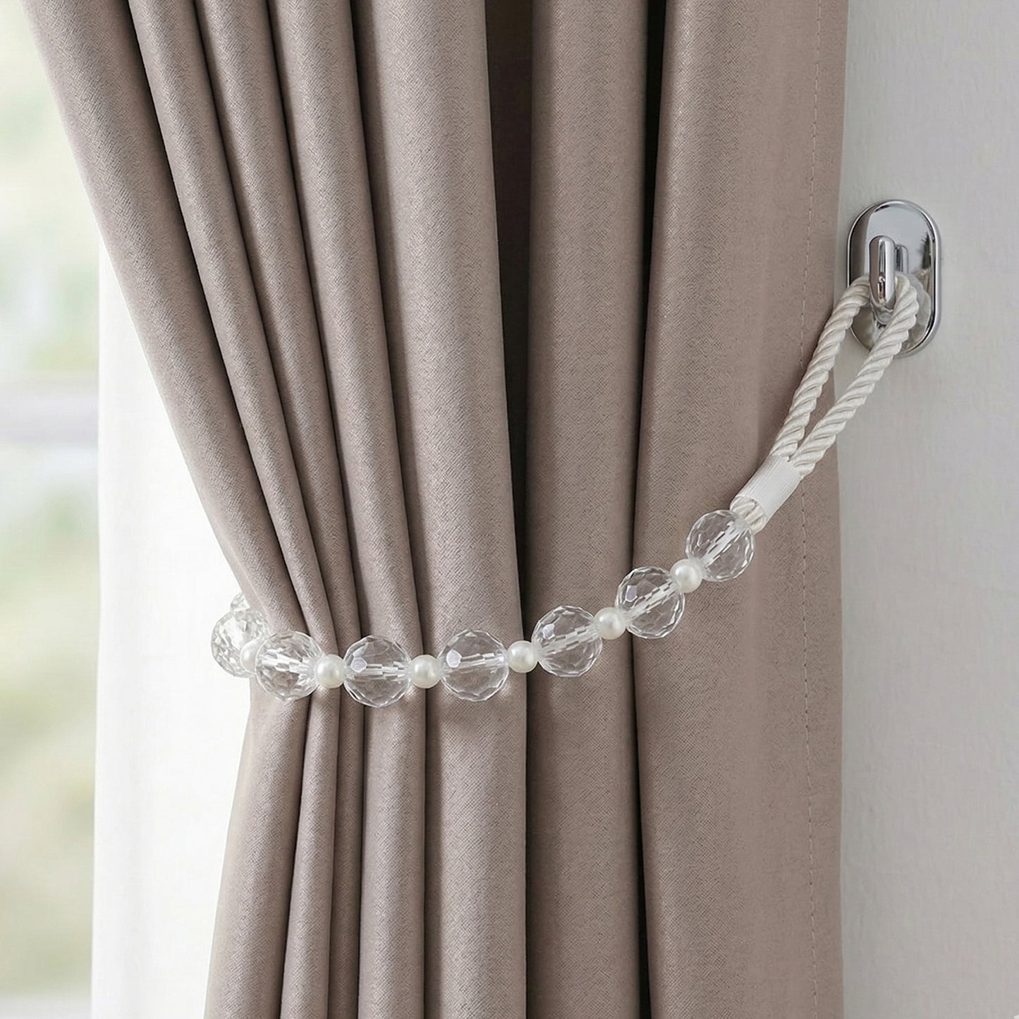 stylish curtain tieback rope for home interior