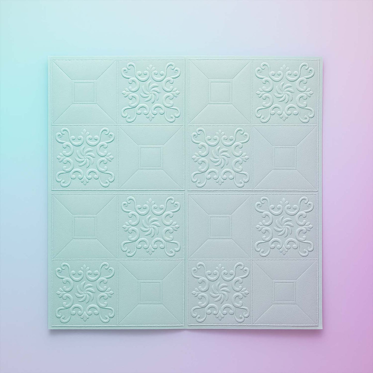 Wallpaper 3D Foam Wallpaper Sticker Panels (70 x 70 Cm / 1 Pc)